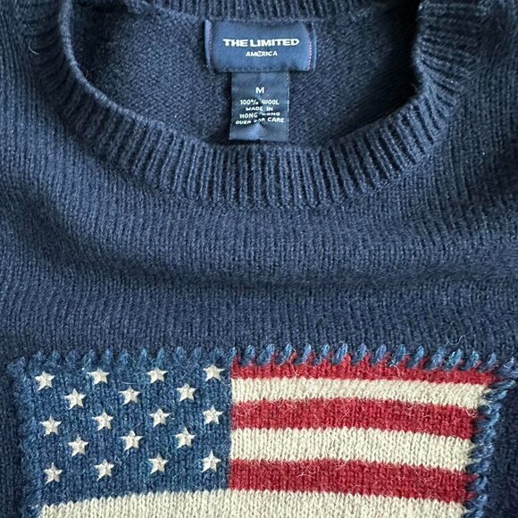 THE LIMITED Women's Navy and Blue Jumper - Picture 2 of 6